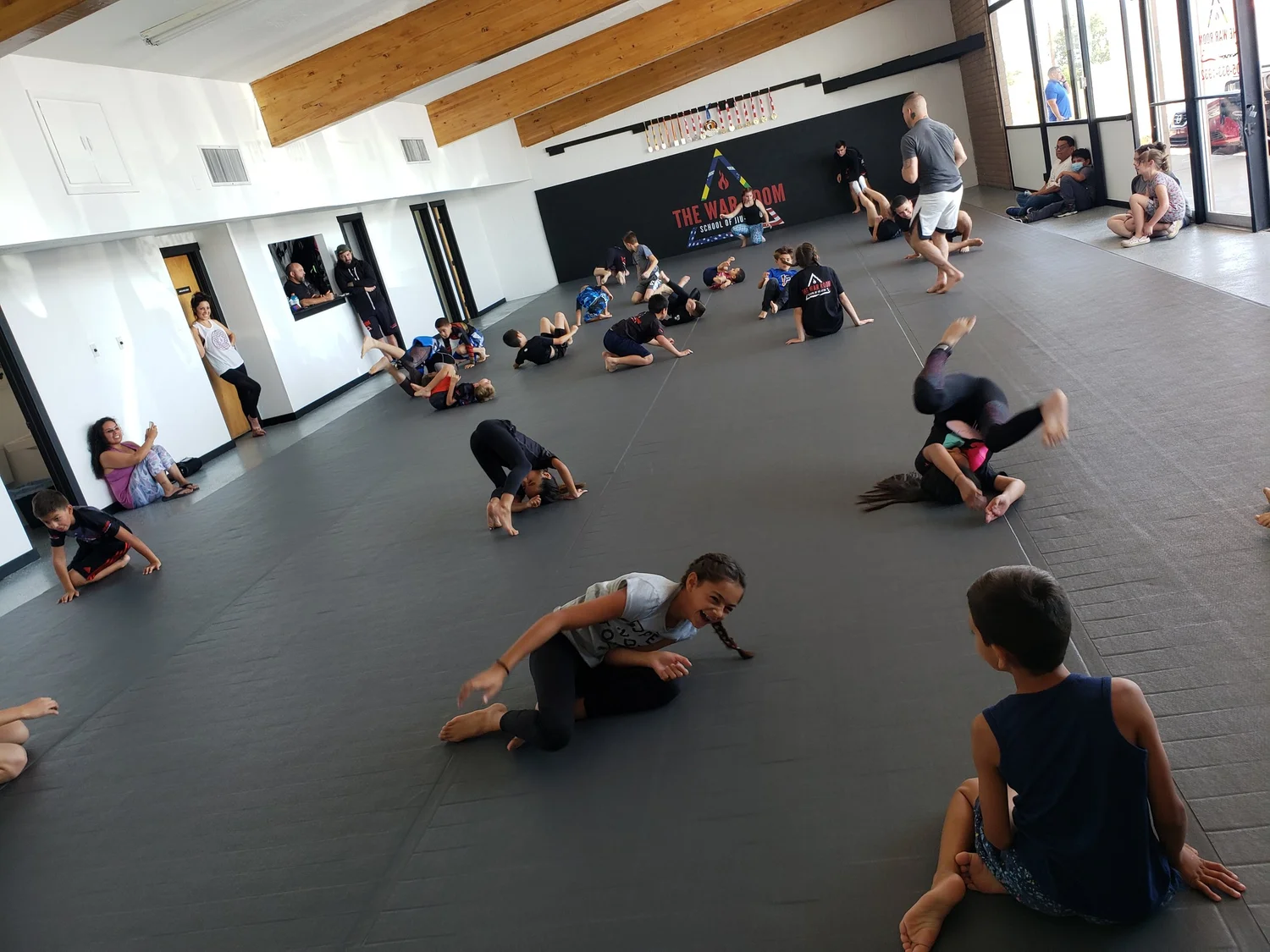 The War Room training room and mats